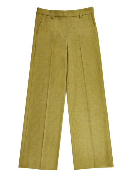  Incotex Pleated Trousers - Green 