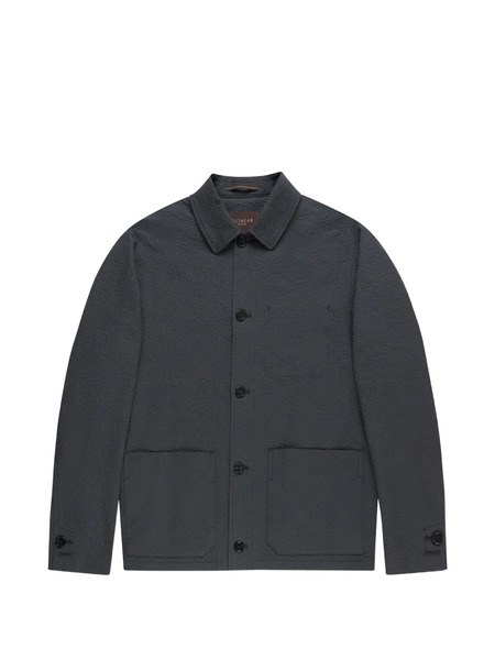  Incotex Seersucker Jacket - Grey 