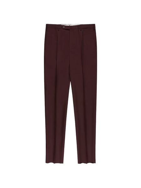  Incotex Twill Trousers - Red 
