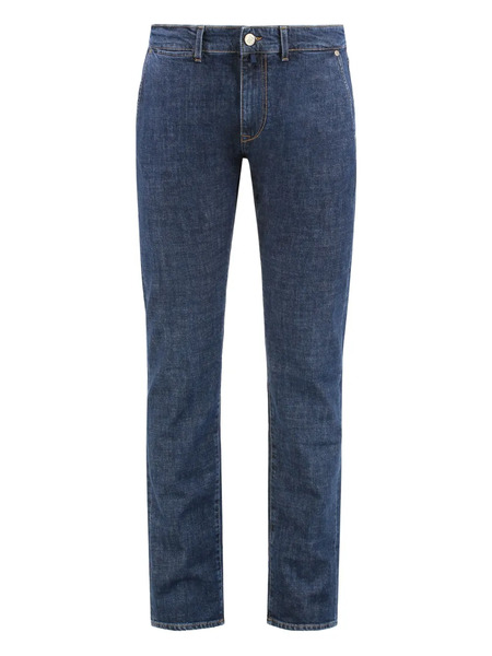  Incotex Zip Button Jeans - Blue 