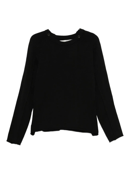  Individual Sentiments Button-detail Sweater - Black 