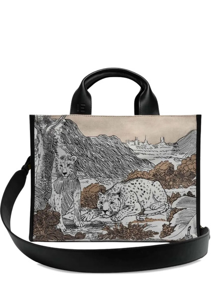  Inoui Editions Printed Tote Bag - Neutrals 