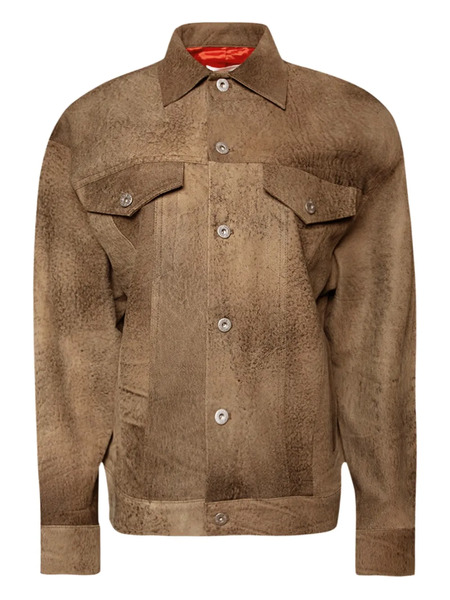  Interior The Julian Leather Jacket - Brown 