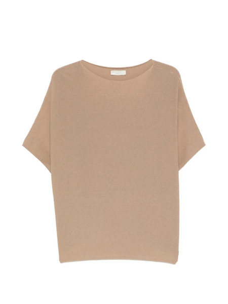  Intrecci Cuffed T-shirt - Neutrals 