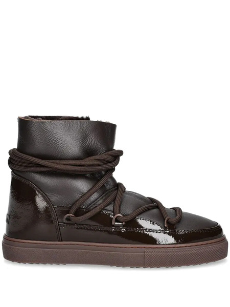  Inuikii Leather Ankle Boots - Brown 