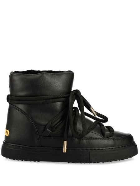  Inuikii Leather Boots - Black 