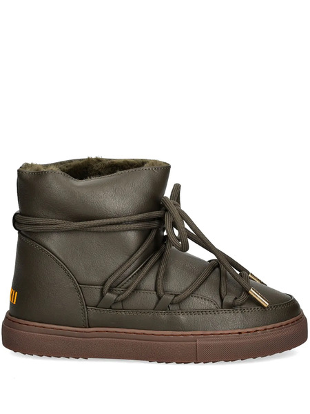  Inuikii Leather Boots - Green 