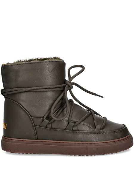  Inuikii Logo-embroidered Boots - Green 