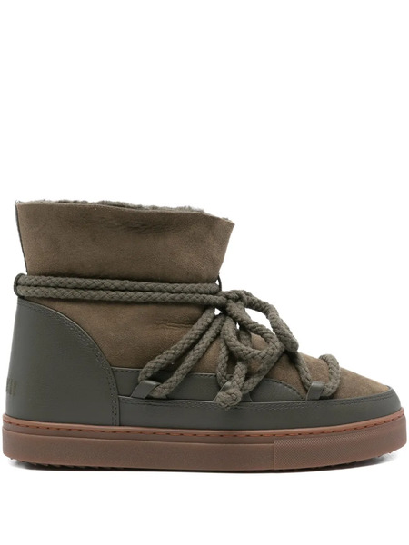  Inuikii Suede Ankle Boots - Green 