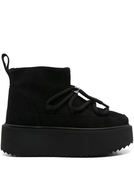  Inuikii Suede Boots - Black 