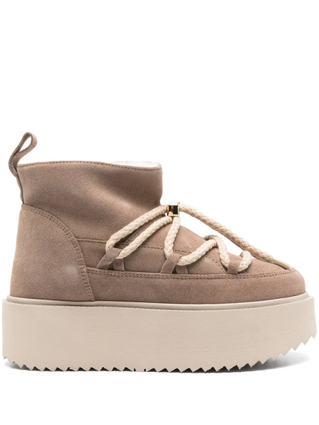  Inuikii Suede Boots - Neutrals 