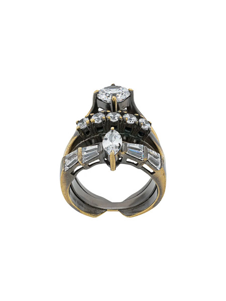  Iosselliani Eclipse Stacked Ring - Gold 