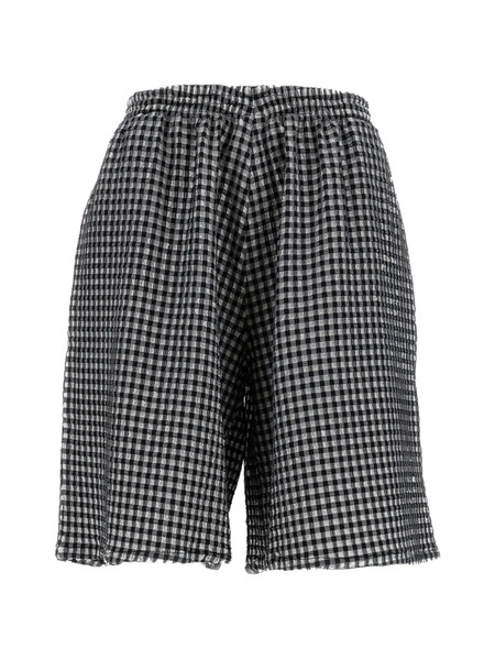 Irie' Gingham Shorts - Black 