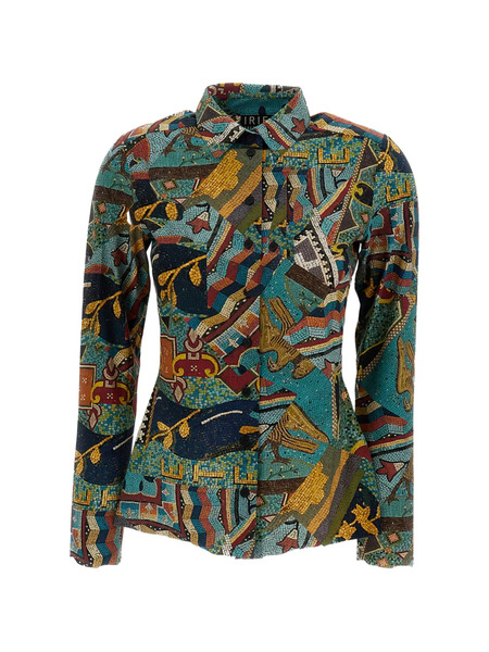  Irie' Long-sleeve Shirt - Blue 