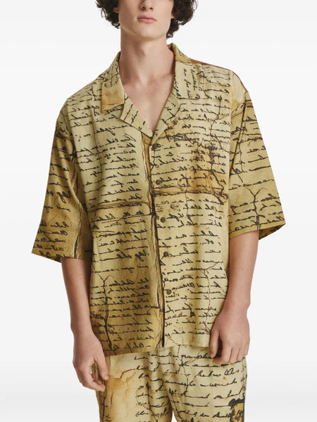  Irina Voinea Contracts Shirt - Neutrals 