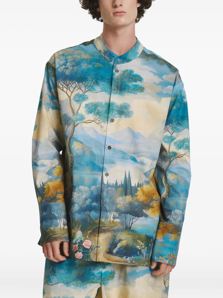  Irina Voinea Temperance Shirt - Blue 