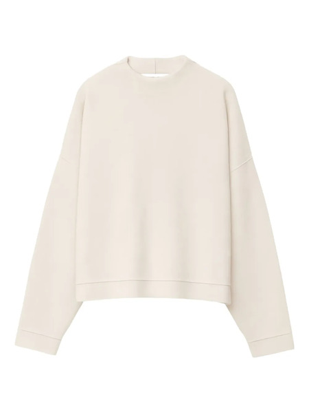  Iris Von Arnim Drop-shoulder Sweater - Neutrals 