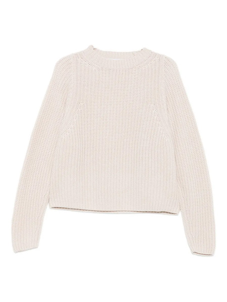  Iris Von Arnim Ribbed Sweater - Neutrals 