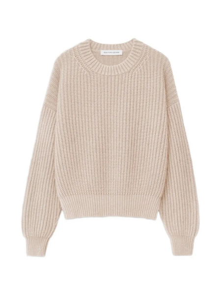  Iris Von Arnim Ribbed Sweater - Neutrals 