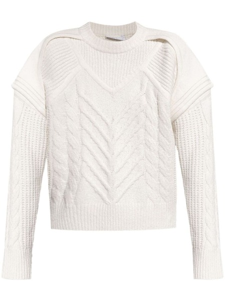  Iro Cable-knit Jumper - White 
