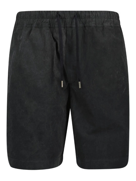 Iro Cotton Bermuda Shorts - Black 