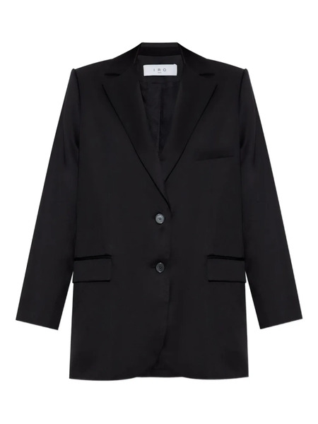  Iro Douny Notched-lapel Blazer - Black 