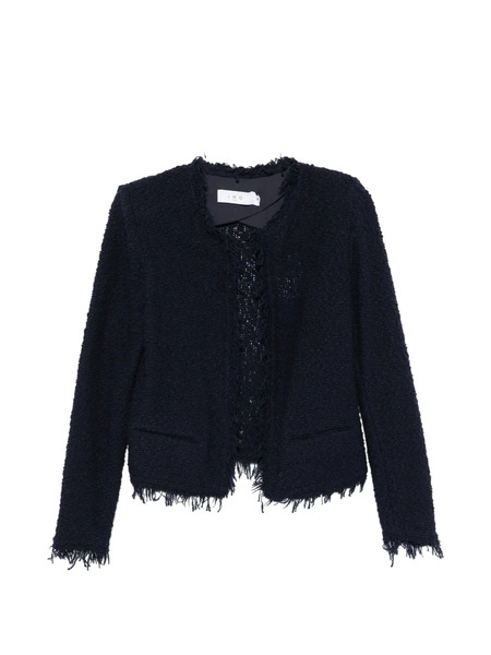  Iro Frayed Jacket - Blue 