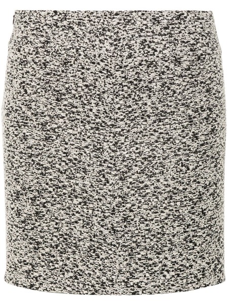  Iro Hortense Mini Draped Skirt - Black 