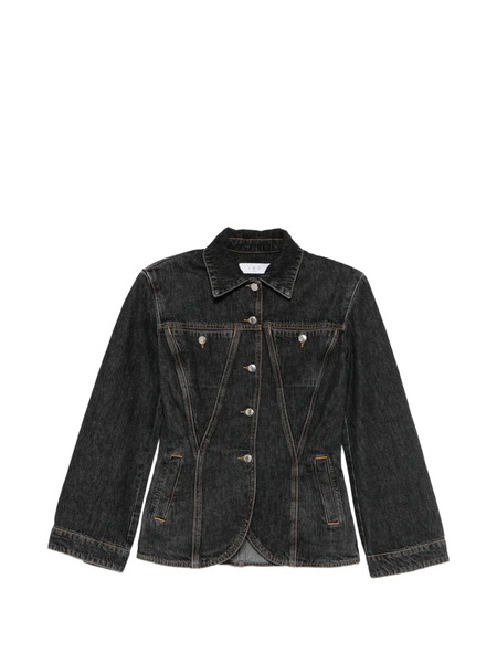  Iro Iloan Denim Jacket - Black 