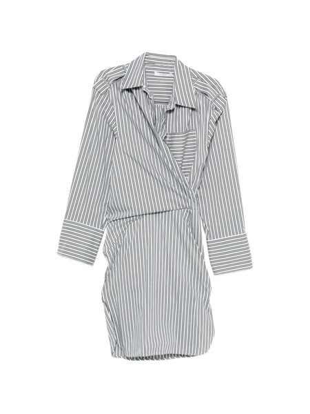  Iro Lazul Wrap Mini Dress - White 