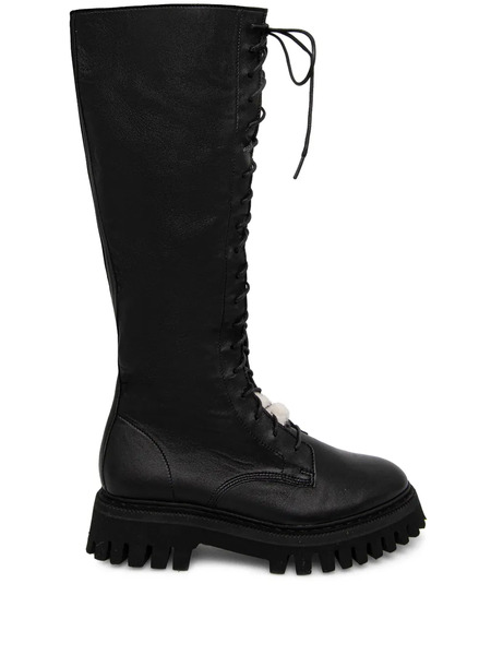  Iro Leather Boots - Black 