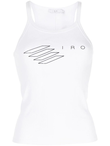  Iro Logo-print Tank Top - White 