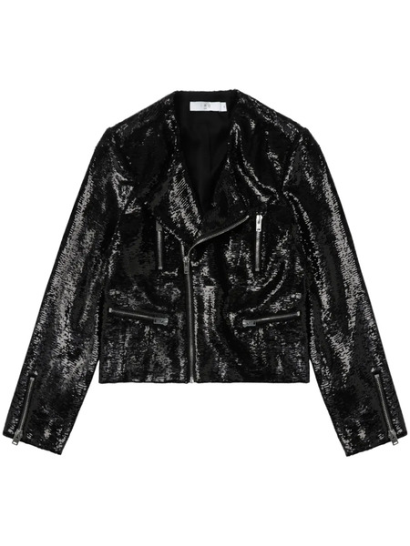  Iro Luzia Biker Jacket - Black 