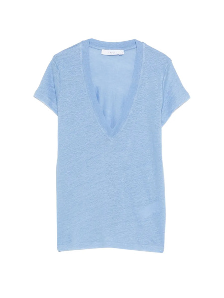  Iro Rodeo V-neck T-shirt - Blue 