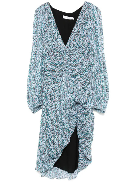  Iro Ruline Mini Dress - Blue 