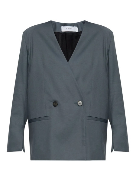  Iro Sabrine Double-breasted Blazer - Grey 