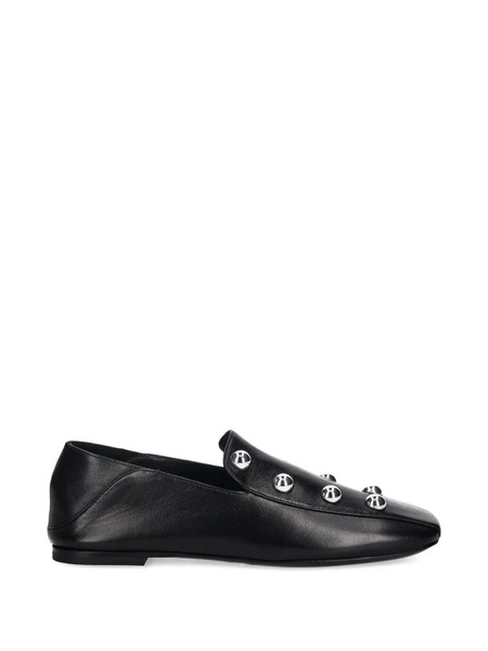  Iro Stud-embellished Loafers - Black 