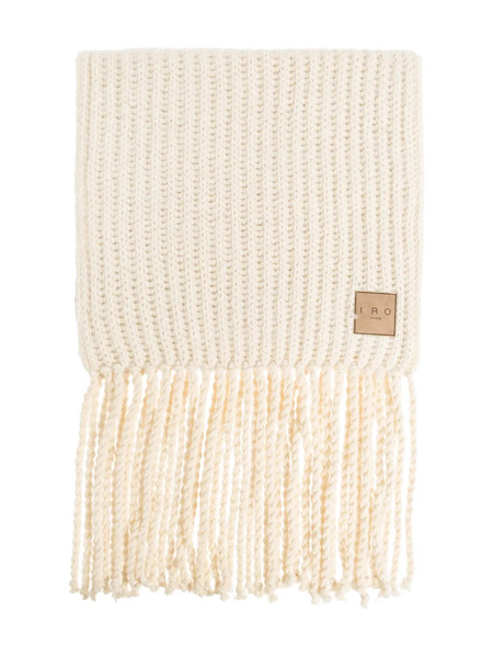  Iro Tassel-detail Scarf - Neutrals 