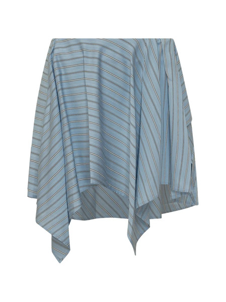  Iro Utalia Striped Skirt - Blue 