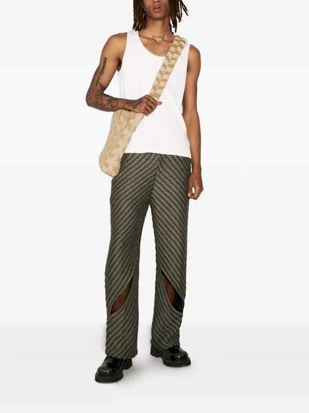  Isa Boulder Accountant Shoulder Bag - Neutrals 