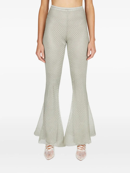  Isa Boulder Flared Trousers - Grey 