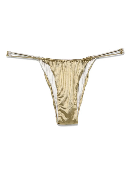  Isa Boulder Reversible Bikini Bottom - Green 