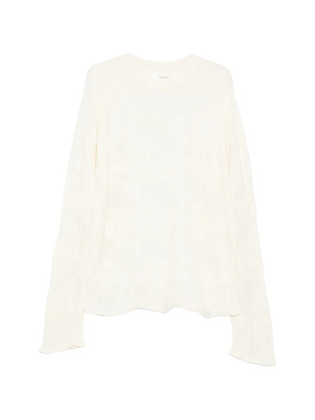  Isabel Benenato Crew Neck Sweater - Neutrals 