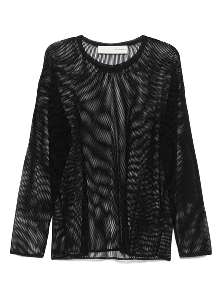  Isabel Benenato Open-knit Sweater - Black 