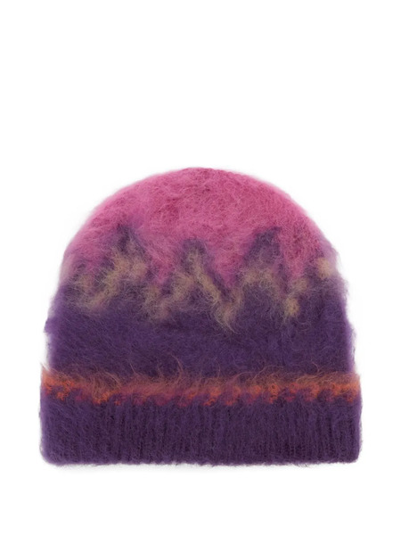  Isabel Marant Alessa Wool Beanie - Purple 