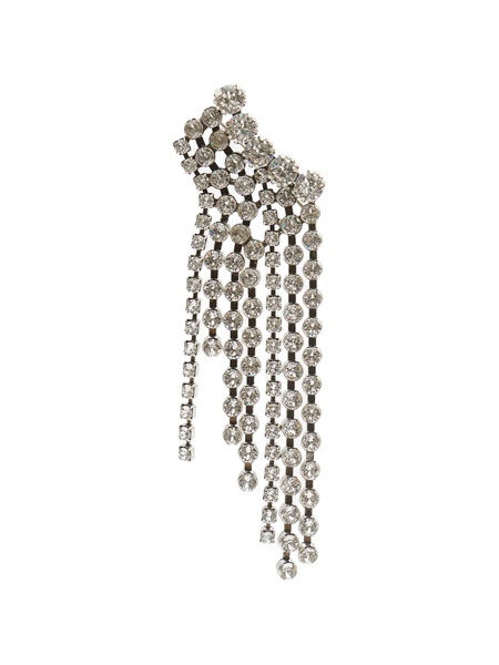  Isabel Marant Asymmetrical Brooch - Silver 