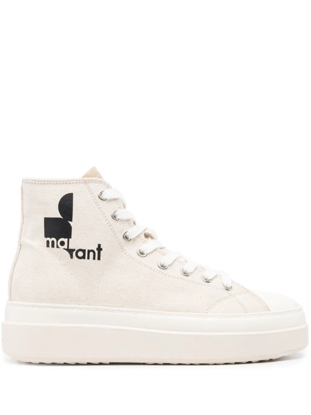  Isabel Marant Austen High-top Sneakers - Neutrals 
