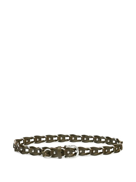  Isabel Marant Bali Leather Belt - Green 