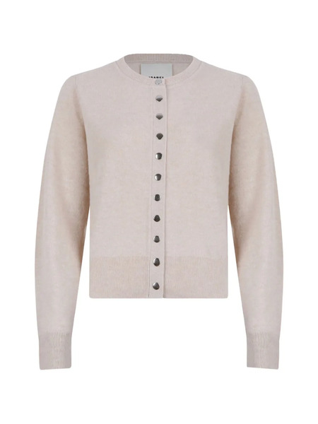  Isabel Marant Buttoned Long-sleeve Cardigan - Neutrals 