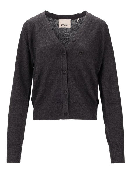  Isabel Marant Carline Buttoned Cardigan - Grey 